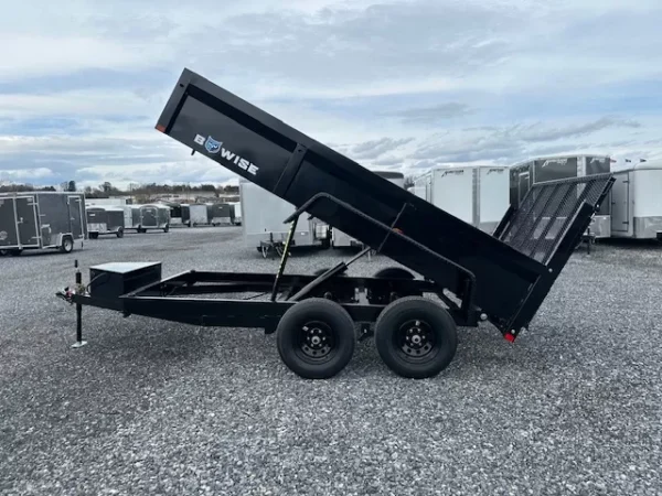 Bwise-6-x-12-Low-Profile-Dump-Trailer-DT612LP-LE-10-Landscape-Gate-6.webp BWise 6 x 12 Dump Trailer Landscape Ramp