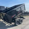 Bwise-7-x-12-High-Side-Dump-Trailer-Rear-Barn-Doors-6K-Axles-DT712LP-LE-12-Slide-Out-Ramps-4.webp BWise 7 x 12 High Side Dump Trailer Barn Doors