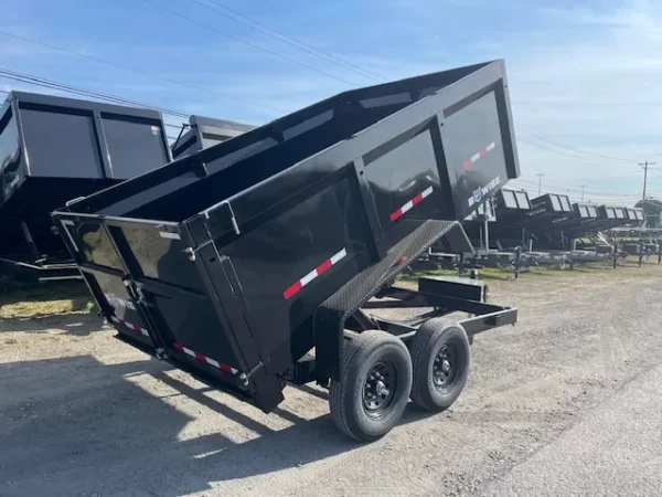 Bwise-7-x-12-High-Side-Dump-Trailer-Rear-Barn-Doors-6K-Axles-DT712LP-LE-12-Slide-Out-Ramps-4.webp BWise 7 x 12 High Side Dump Trailer Barn Doors