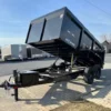 Bwise-7-x-14-High-Side-Dump-Trailer-Barn-Doors-7K-Axles-Slide-Out-Ramps-DT714LP-LE-4.webp BWise 7 x 14 High Side Dump Trailer Barn Doors
