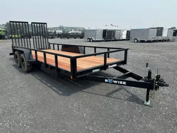 Bwise-7x18-Equipment-Trailer-Split-Landscape-Gate-Adjustable-Coupler-3.webp BWise 7 x 18 Equipment Trailer Split Landscape Ramp