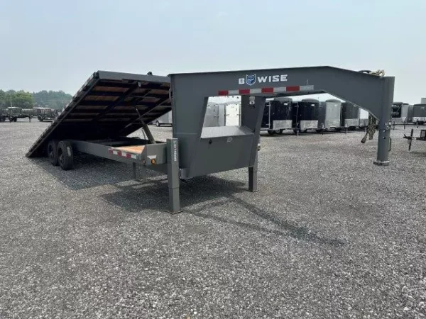 Bwise-8.5x26-Gooseneck-Equipment-Trailer-Power-Split-Tilt-8K-Axles-Winch-Plate-5.webp BWise 8 x 28 Gooseneck Deckover Equipment Trailer