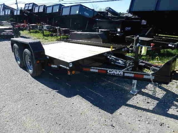 Cam-Superline-6x12-Dual-Axle-Tilt-1-1-1.jpg CAM Superline 6 x 12 Equipment Trailer Full Tilt Deck