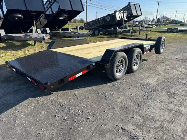 Cam-Superline-7-x-18-Open-Car-Trailer-Wood-Deck-Aluminum-Wheels-Slide-Out-Ramps-1.webp CAM Superline 7 x 18 Open Car Hauler