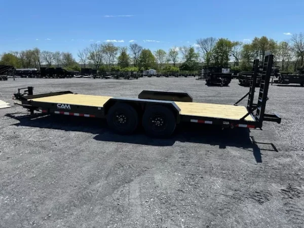 Cam-Superline-7-x-20-Low-Profile-Equipment-Trailer-7CAM20C-Ladder-Ramps-3.webp CAM Superline 7 x 20 Low Profile Equipment Trailer