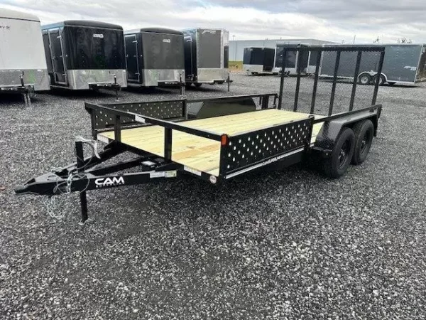 Cam-Superline-7x14-Landscape-Utility-Trailer-Tandem-Axle-Side-ATV-Ramps-7-1.webp Cam Superline 7 x 14 Landscape Utility Trailer