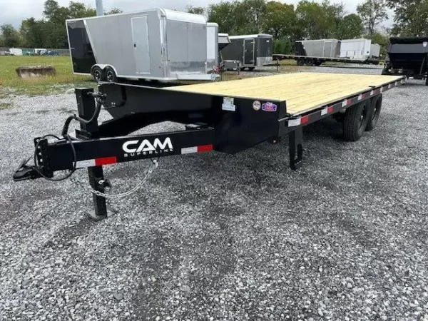 Cam-Superline-8.5x20-Deckover-Equipment-Trailer-Flat-Deck-8-Slide-Out-Ramps-14K-GVW-2.webp CAM Superline 8.5 x 20 Deckover Equipment Trailer Slide Out Ramps