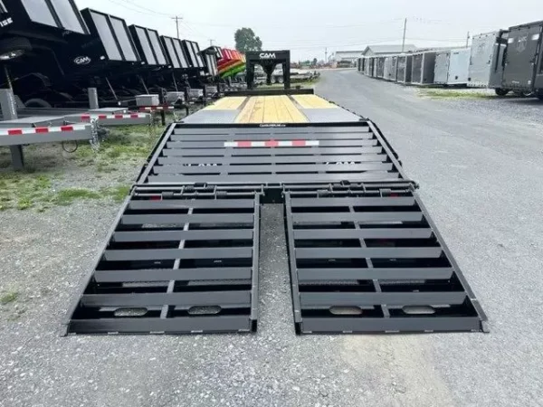 Cam-Superline-8.5x25-Deckover-Gooseneck-Equipment-Trailer-205-Full-Width-Ramps-7-2.webp CAM Superline 8 x 25 Deckover Gooseneck Equipment Trailer