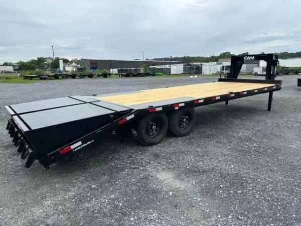 Cam-Superline-8.5x25-Gooseneck-Deckover-Equipment-Trailer-Full-Width-Ramps-Self-Clean-Beavertail-2-3.webp CAM Superline 8 x 25 Gooseneck Deckover Equipment Trailer