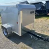 Car-Mate-4x6-Enclosed-Cargo-Trailer-Single-Rear-Door-Torsion-Axle-Luggage-Trailer-2-1.webp Car Mate 4 x 6 Enclosed Cargo Trailer Single Rear Door