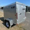 Car-Mate-4x6-Enclosed-Cargo-Trailer-Single-Rear-Door-Torsion-Axle-Luggage-Trailer-4-1.webp Car Mate 4 x 6 Enclosed Cargo Trailer Single Rear Door