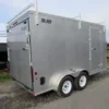 Car-Mate-7x14-Enclosed-Contractor-Trailer-Ladder-Racks-Shelving-Ramp-Door-2.webp Car Mate 7 x 14 Enclosed Contractor Trailer
