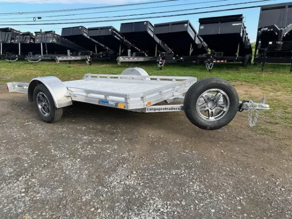 Cargo-Pro-6.5-x-12-Single-Axle-Tilt-Trailer-Aluminum-Deck-Alumiunum-Wheels-Matching-Spare-Tire-5.webp Cargo Pro 6.5 x 12 Utility Trailer - All Aluminum Tilt