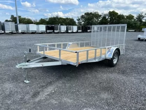 Carry-On-7x12-Aluminum-Utility-Trailer-Wood-Deck-Rear-Ramp-Gate-2-1.webp Carry-On 7 x 12 Aluminum Landscape Utility Trailer - Rear Gate