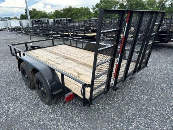 Carry-On-7x12-Dual-Axle-Landscape-Utility-Trailer-Electric-Brakes-Rear-Ramp-Gate-1.jpg Carry On 7 x 12 Landscape Utility Trailer