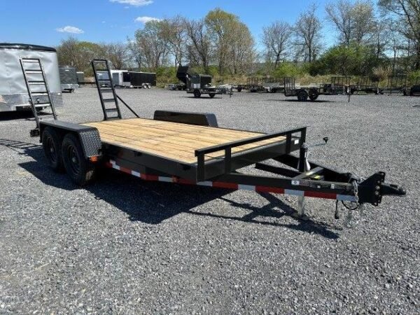 Carry-On-7x16-Equipment-Trailer-Ladder-Ramps-Dove-Tail-12K-GVW-5.jpg Carry On 7 x 16 Equipment Trailer Ladder Ramps