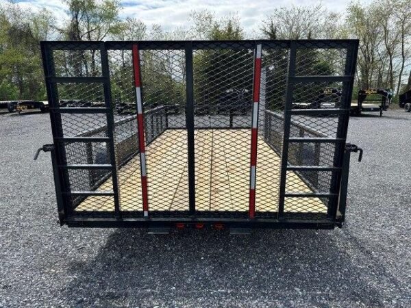 Carry-On-7x16-Landscape-Utility-Trailer-Mesh-Sides-ATV-Gate-1.jpg Carry On 7 x 16 Landscape Utility Trailer