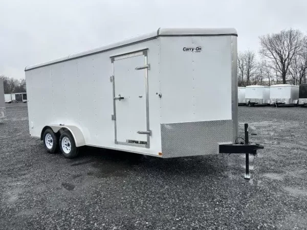 Carry-On-7x18-V-Nose-Enclosed-Cargo-Trailer-Ramp-Door-Side-Door-7ft-Interior-Height-1.webp Carry On 7 x 18 Enclosed V-Nose Cargo Trailer