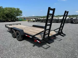 Carry-On 7 x 20 Equipment Trailer Ladder Ramps
