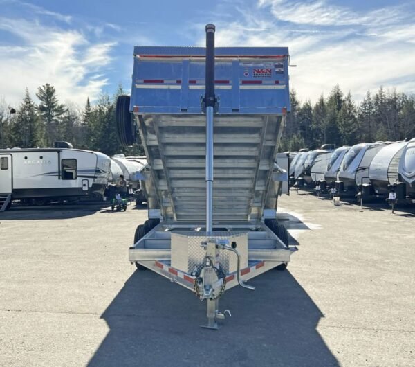 DC1E1708-200E-4CD8-ACA0-A266A4FD9DF4.jpg 2025 N&N Trailers 7×14 14K Galvanized Hydraulic Dump Trailer