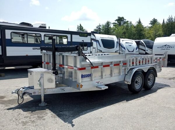 DFC858B2-6FE0-48C6-9988-8F7CBFC98EE0.jpg 2026 Mission Trailers 7×16 14K Aluminum Hydraulic Dump