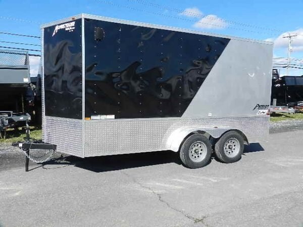 Homesteader-7x14-Patriot-V-Nose-OHV-Package-1-1.jpg Homesteader 7 x 14 V-Nose Enclosed Cargo Trailer