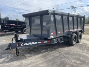 2025 Lamar 83″x14′ 14K 48″ Sides Low-Pro Dump Trailer