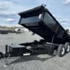 Premier-6x12-Dump-Trailer-Rear-Combo-Gate-Slide-Out-Ramps-Tarp-Kit-1.webp Premier 6 x 12 Low Profile Dump Trailer