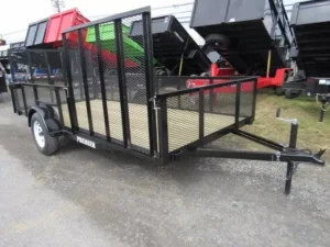 Premier-6x14-Landscape-Utility-Trailer-Side-ATV-Gate-Mesh-Sides-2.webp Premier 6×14 Landscape Utility Trailer