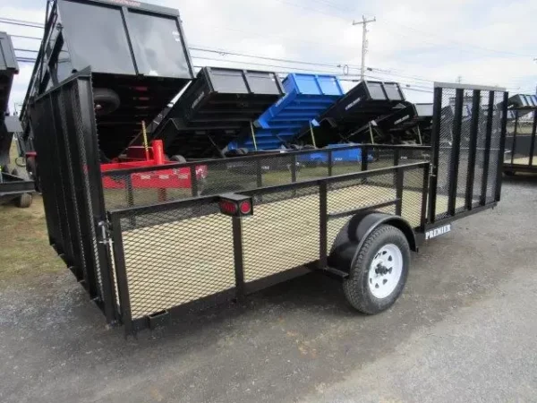 Premier-6x14-Landscape-Utility-Trailer-Side-ATV-Gate-Mesh-Sides-3.webp Premier 6×14 Landscape Utility Trailer
