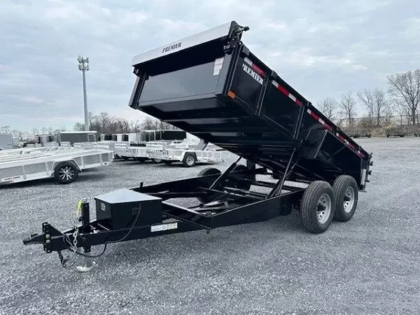 Premier-7-x-14-Low-Profile-Dump-Trailer-Combo-Gate-Slide-Out-Ramps-Tarp-Kit-4.webp Premier 7 x 14 Low Profile Dump Trailer