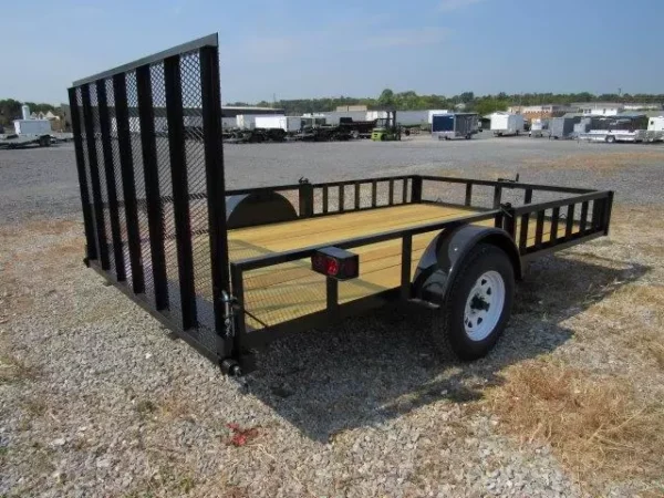 Premier-7x12-ATV-Trailer-Removable-Side-Ramps-1-1.webp Premier 7 x 12 Landscape Utility Trailer