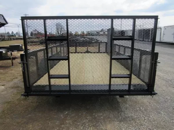 Premier-7x16-Landscape-Utility-Trailer-Mesh-Sides-ATV-Gate-1-2.webp Premier 7 x 16 Landscape Utility Trailer