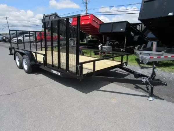 Premier-7x18-Dual-Axle-Utility-Trailer-Side-ATV-Gate-5-6.webp Premier 7 x 20 Landscape Utility Trailer