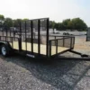 Premier-7x18-Landscape-Utility-Trailer-Mesh-Sides-Side-ATV-Gate-1.webp Premier 7 x 18 Landscape Utility Trailer