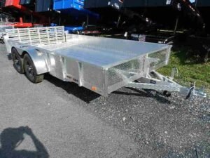 Sport Haven 7×14 Aluminum Utility Trailer Deluxe Package