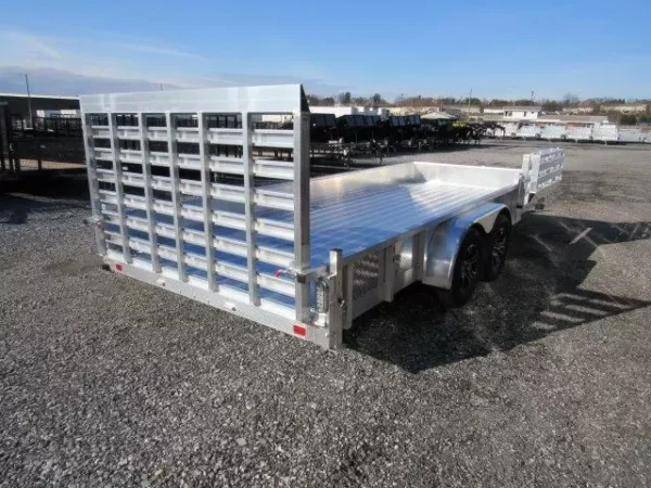 Sport-Haven-7x18-Aluminum-Tandem-Utility-Trailer-HD-Rear-Landscape-Gate-Side-Bi-Fold-ATV-Ramp-1-1.webp Sport Haven 7×18 Aluminum Landscape Trailer Side