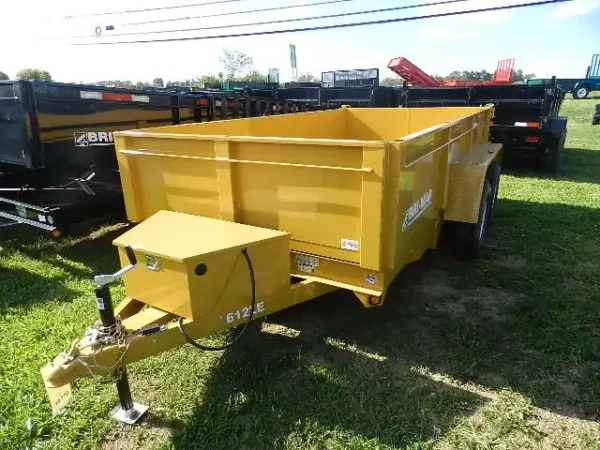 p-2218-6x12_dump_trailer_1_.webp BWise 6 x 12 Dump Trailer 10K Spreader Gate