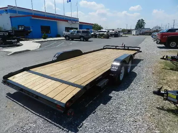 p-2391-20-big-tex-equipment-trailer-with-removable-fenders-and-beavertail-6.webp Big Tex 7 x 20 Open Car Hauler Slide Out Ramps