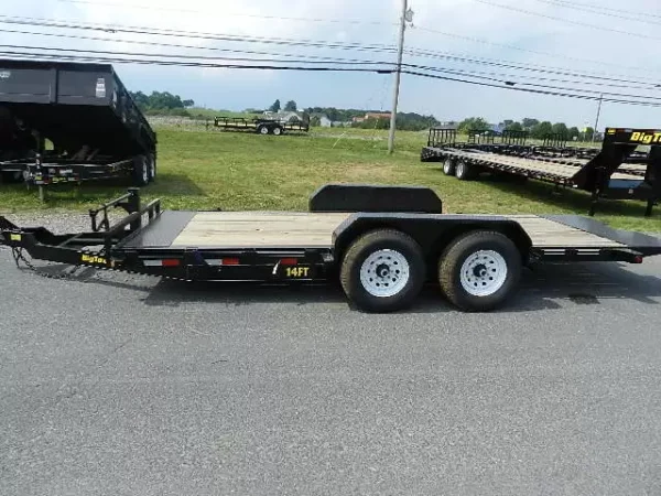 p-2493-18-equipment-trailer-with-full-hydraulic-tilt-1.webp Big Tex 7 x 18 Full Tilt Equipment Trailer Removable Fenders