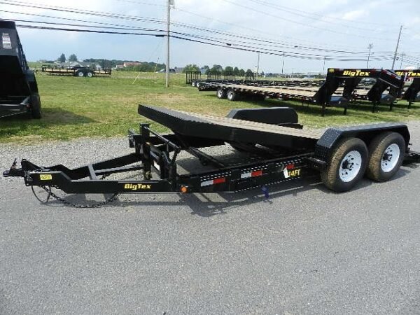 p-2493-18-equipment-trailer-with-full-hydraulic-tilt-3.jpg Big Tex 7 x 18 Full Tilt Equipment Trailer Removable Fenders
