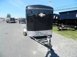 Carry On 5 x 8 Enclosed Cargo Trailer Ramp Door